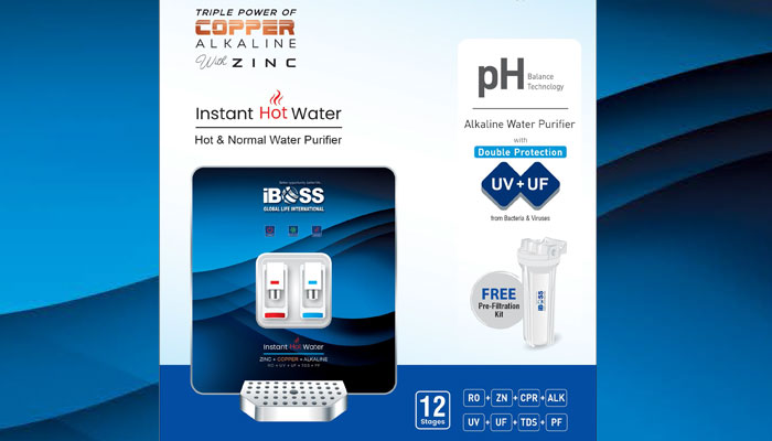 Hot & Cold Alkaline Water Filter